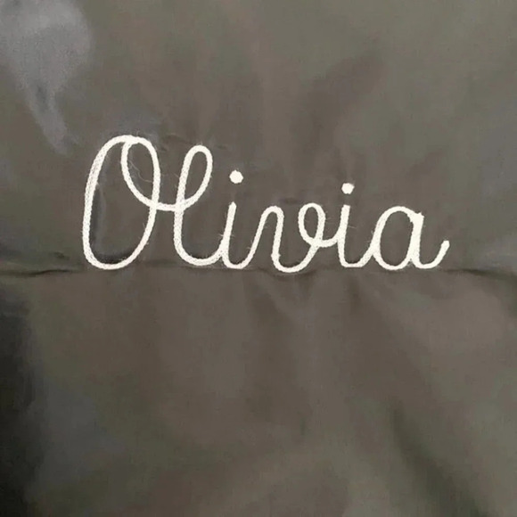 MA-1 Reversible Water repellent Bomber Jacket Embroidered OLIVIA - Picture 10 of 16